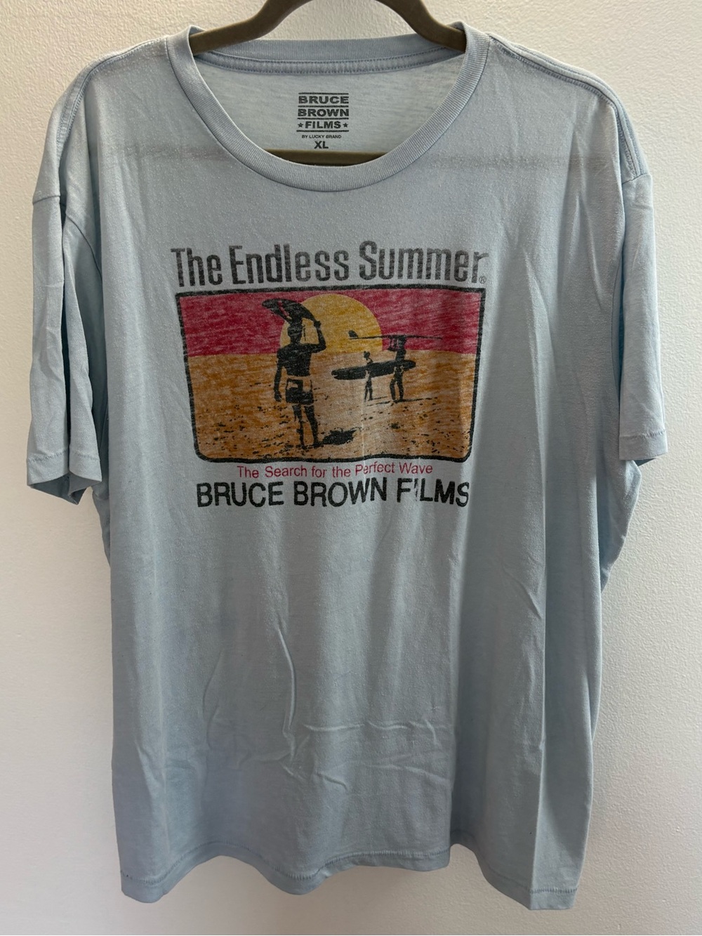 Lucky Brand The Endless Summer Blue T-shirt XL